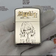 全新有盒Zippo煤油打火機 洛琪希 洛琪希 純銅盔甲機精雕