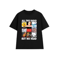RADIOHEAD ALL ALBUM 01 T-Shirt, Unisex Loose Form Soft Cotton