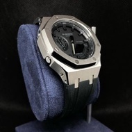 《改裝訂製》G-SHOCK特別限量版 男裝女裝手錶鋼錶 農家橡樹  Casioak Casio G Shock Special Limted Edition GA2100 Luxury Men Lad