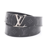 【二手】LOUIS VUITTON ( Louis Vuitton) 男士腰帶，LV 字母圖案，40毫米雙面設計，銀色五金配件，型號 M9043，皮革/PVC塗層帆布材質。