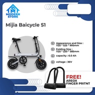 Baicycle Xiaobai S1 Sepeda Listrik Lipat 12 Inci 250W Baterai Lithium