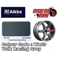[Sport Rim Paint Volk Racing Grey WL20] AIKKA Sport Rim 2K Paint DIY Cat Tin Spray Sport Rim Cat Ker