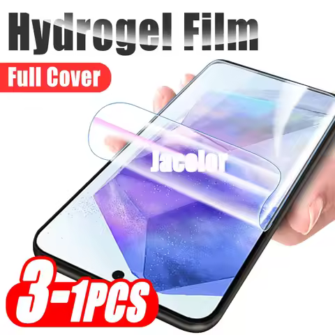 1-3PCS Full Cover Hydrogel Film For Samsung Galaxy A55 A15 5G A35 A25 A05 A05s Protection Samsun Gal