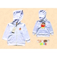 Crayon sinchan Children's Zipper Hoodie