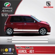 👍👍 PERODUA KANCIL CAR BODY STICKER SET KANCIL - A01
