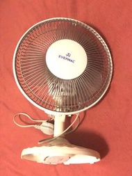 Electric 9-inch Fan with Base and Clip - Evernal 千葉 9吋座檯扇 多功能電風扇