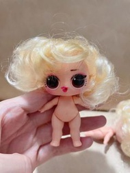 美國正版絕版貨尾仿真頭髮兩粒丸子頭lol驚喜娃娃兒童女童女孩玩具公仔 *硬身軟頭 *隨機送衣服 *店主唔識梳 你地返去幫佢哋打理、扮靚靚 $68@1 $120@2