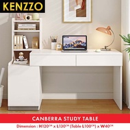 KENZZO Canberra โต๊ะเรียนนักเรียนพร้อมลิ้นชัก ดีไซน์เรียบหรู พร้อมส่ง