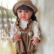 Hot Style 55cm Rebirth Doll Super Simulation Baby Vinyl Doll Doll Girl Toy 25.12.19