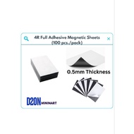 *** 100pcs/pack 4R Magnetic Sheet ***