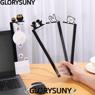 GLORYSUNY Label sticker Transparent PC Screen Writing Record Stationery Desktop Plastic Holder