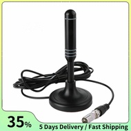 1 Piece Digital HD Freeview Antenna HDTV Antenna Black Plastic Outdoor Waterproof for DVB-T DVB-T2 a