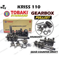 👍TOBAKI STANDARD GEARBOX MODENAS KRISS110 KRISS1 K LAMA GEAR COUNTERSHAFT Full Set Standard Transmis