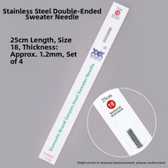 Hollow Stainless Steel Knitting Needles