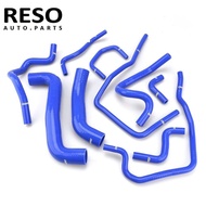 RESO 10 Pcs Silicone Radiator Coolant Hose Silicone hose kit For Subaru Impreza WRX/STi GDB EJ20