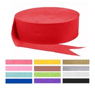 Party Decoration Shooting Props [Crepe Paper Ribbon-Red/White/Yellow/Black/Pink/Blue/Purple/Green/Ro