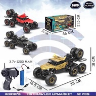 Rc 1:16 CRAWLER UPMARKET RDR1073//RC 6WD//RC 8BAN////RC ROCK CRAWLER/REMOTE CONTROL//CHILDREN'S REMO
