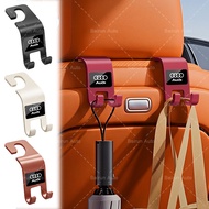 ABS Car Seat Hook Car Headrest Backpack Umbrella Hook for Audi A4 B8 A3 8P 8V S3 A5 A6 S6 C6 Q5 A8 R