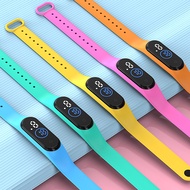 HD LED Smart Watch for Kids Digital Display Skin-friendly Band Watch for Women Men Children