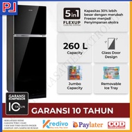 KULKAS POLYTRON 2 PINTU INVENTER JUMBO 260 LITER PRW 29V GARANSI RESMI PROMO KULKAS