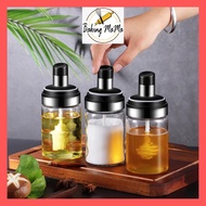 Glass bottle oil jar , 250ML season storage