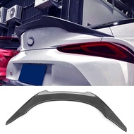 Trunk Spoiler for Toyota Supra Carbon Fiber A90 2019-2022 Year Rear Ducktail Glossy Black Wing Acces
