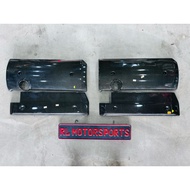 BMW E46 E39 Z3 Z4 X5 E53 E60 M52 M54 Engine 1998 - 2005 Carbon Fiber front Engine Cover cap lip body