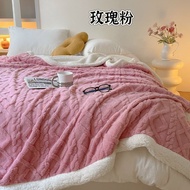 TAFURONG Premium Wool Blanket Soft and Warm Fleece Blanket