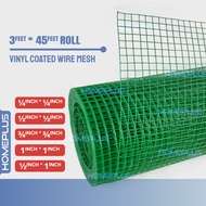 PVC Coated Green Wire Mesh Netting Dawai Pagar Jaring Hijau Gulung