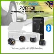 70mai M500 TPMS External Tyre Pressure Sensor T04 with App Control