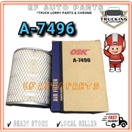 OSK A-7496 AIR FILTER MITSUBISHI STORM, PAJERO 2.8 V46 4M40-T,MONTERO 2.8 V36