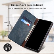 Redmi 13C Xiaomi 13T Pro Note 12 Pro+ 5G Xiaomi 13/12T Pro Note 11S/11 Pro+ /10C Xiaomi 12/11T Pro Case Luxury Credit Card Stand Magnetic Leather Flip Cover