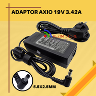 Adaptor Charger AXIOO Neon MNC M54 M54SR M540 HNM MNA MNV MNG Axioo Zyrex (DELTA) 19V 3.42A Laptop A