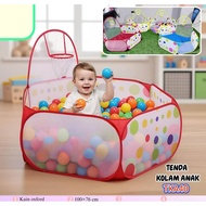 TENDA RANDOM COLOR Children's Ball Pool/ Ball Pool Basket Ball Basket Children's Ball Pool Tent