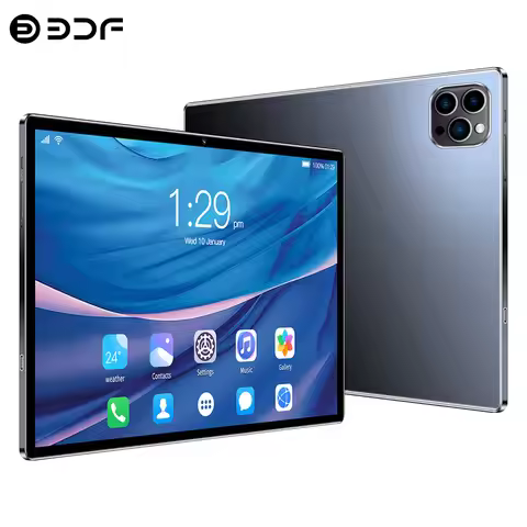 New 10.1 Inch Tablet Pc Octa Core 4GB RAM 64GB ROM Global Network Dual SIM Cards WiFi Bluetooth 3G P