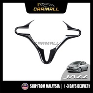 Honda Jazz Fit GE GE8 GG 2nd Interior Decoration Steering Lining Carbon Fiber Design 2008-2014 Jazz 