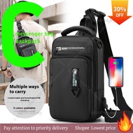 beg lelaki sling bag 、sling bag man waterproof 、backpack waterproof 、chest bag man、beg pinggang lela