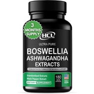 Boswellia Extract and  Capsules 2000 mg - Strong Natural Support Pills 3 Month Supply - Consentrated