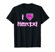 Funny Hentai Anime T-Shirt - Retro I Heart Hentai Tees