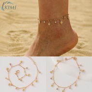 KIMI-Anklet Solid Color Versatile Womens Adjustable Length Comfortable To Wear