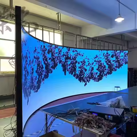 P1.86 320X160MM Revolutionize Your Visuals! LED Flexible Film Panel Display