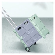 39 x 39.5 x 33 cm 可折疊 2 輪購物車推車盒連蓋  39 x 39.5 x 33 cm Foldable 2 wheels Shopping Trolley Cart Box with Lid