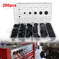【Zaylily】170pcs Rubber Grommet Assortment Firewall Hole Electrical Wire Grommet Gasket Kit for Wire 
