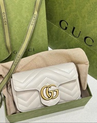 Gucci GG Marmont Super‑Mini Crossbody Bag