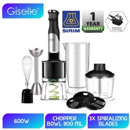 Giselle Hand Blender Full Set (600W) KEA0188