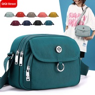 Messenger bag women's 2024 new fashion nylon cloth women's bag shoulder bag light coin purse small bag mother bag