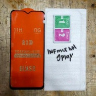 INFINIX HOT 9 PLAY tempered glass full glass gorilla glass MANTUL