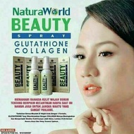 BEAUTY SPRAY NATURAWORLD GLUTATHION COLLAGEN Serum Multifungsi (Natura Beauty Spray) Natura Beauty S