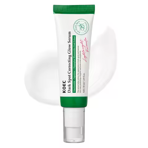 50ml KOEC Dark Spot Correcting Glow Serum Hydrating Soothing Brightening Even Skin Tone Improve Elas