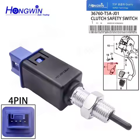 1/2PCS New 36760-T5A-J01 36760T5AJ01 Brake Light Switch For AcuraIntegra Hatchback Honda Fit CR-Z Ac